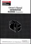 Eu2000i Companion Owners 564 Honda 2008-2009 Power Generator Manual