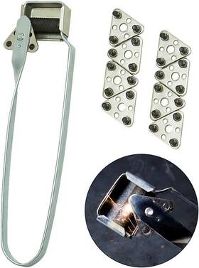 Corp. 711181294774 Ally Tools Triple Flint Striker With 9 Rotatable Flints - Long Lasting Tr