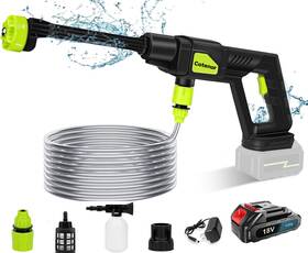 Jq-sq-c-tz-2 Cotenor Cordless Pressure Washer For Makita 18v Batteries 450 Psi 1.2gpm Portable Pr