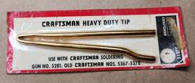 5367-5378 Craftsman Sears # 52815 Soldering Tip Gun No. 5281. Nos