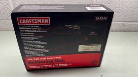 54046 Craftsman 648846005072 Tool 230/150 Watt Heavy-duty Soldering Gun Iron With Tips