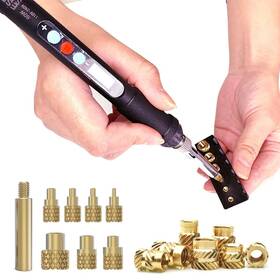 Cxydm 705353234880 60w Digital Soldering Iron Heat Set Insert Tool With Tips And 10