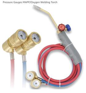 Cybring 046432648045 Pressure Gauges Mapp/oxygen Welding Torch