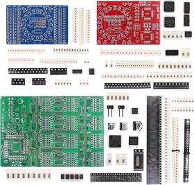 D Dzrcoxi 445008888879 Soldering Practice Kit 3 Kits Smd Smt Weldering Skills Training Board