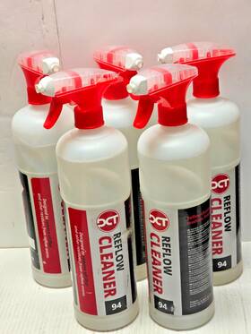 19000221 Dct Reflow Cleaner 94 Spray Bottles 1 Liter Oven 5 Pack