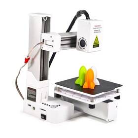 Denash05eu3wtdzm-16 Denash High Accuracy 3d Printer Beginner Friendly Compact Size Us Plug White