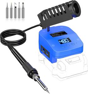 Dgqcd 313045387365 Cordless Soldering Iron For Kobalt 24v Battery 60w Portable Electric S