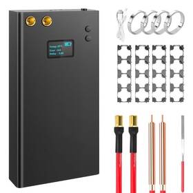 11000ma-h Djyiyew 13097-8 Spot Welde Portable Battery Welder Kit 11000mah Holder
