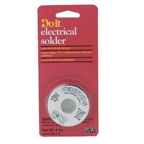 53039 Do It 1/4 Lb Rosin 40% Tin 60% Lead Solder Pack Of 12 Sim Supply Inc