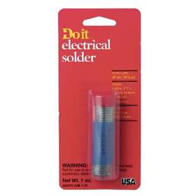 53035 Do It 1 Oz. Rosin 40% Tin 60% Lead Solder Sim Supply Inc. 53035 Do It 1 Oz. Rosin 40% Tin 60% Lead Solder Sim Supply Inc.