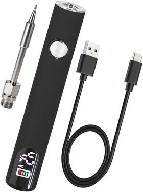 Dongguan Tefu Technology Co. Ltd 313055896864 Premium Cordless Soldering Iron With Led Display Rechargeable Ideal For Repair