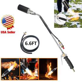 Dw1013109bkp Donwell Portable Propane Torch Weed Burner Ice Snow Melter Outdoor Flame Thrower With Hose