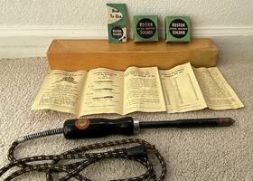 Drake 700b Vintage Soldering Iron 75 Watt Copper Head Box Instructions Solder