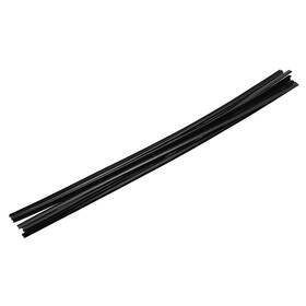 Duefixing 678202563731 10 Pcs Black Plastic Welding Rods 9.5mm X 500mm Hdpe Strip 0.4inch 20inch