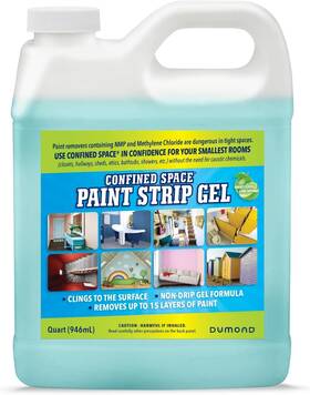 Dum-3232 Dumond Confined Space Paint Strip Gel Remove Up To 32 Fl Oz Pack Of 1 Diy