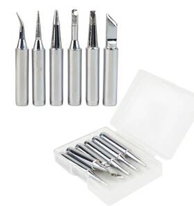 Drb-ltt900-1 Dyruilanbo 900m Soldering Iron Tips Replacement Kit For Hakko Station Tool 936