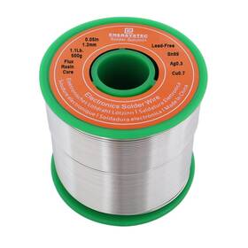 Est-1.2ldf500 E Enersystec Lead Free Solder Wire 1.2mm 500g Electronics Rosin Core No Clean