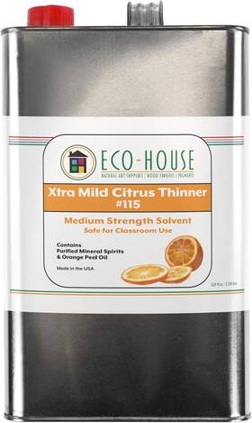 Eco-115-1g Eco-house Extra Mild Citrus Thinner - 1 Gallon Can