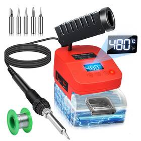 Nmwq18vrs Edtran Cordless Soldering Iron For Milwaukee M18 18v Battery Fast Heating Electric D