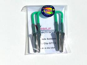 Electronics 744110301595 No Hands Soldering Wire Clip Holder Usa Made Great For In Field Soldering. 2-p