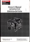 Em7000is Em5000is Owners Manual 553 Honda Power 2004 Generator Printed