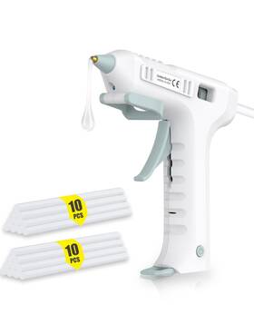 Hj834 Epaovehr Cordless Hot Glue Gun With 20s Fast Preheat White