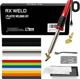 Rx100k-r Er 100w Plastic Welding Kit Welder Repair Tool For Car Bumper And More