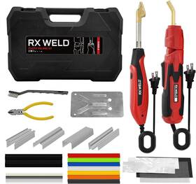 Rx200gk-r Er 2 In 1 Plastic Welder Welding Kit 400pcs Hot Staples Repair For Car Bumper