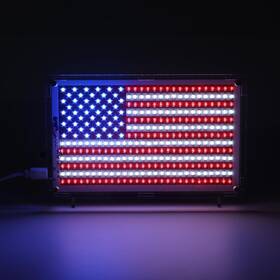 Flag35 Etoput Diy Soldering Project Kit American Flag 0.3x0.5 Ft Smd Practic Flag35 Etoput Diy Soldering Project Kit American Flag 0.3x0.5 Ft Smd Practic