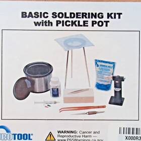 Euro Tool 654207168706 Eurotool Basic Soldering Kit With Pickle Pot Kit200.10