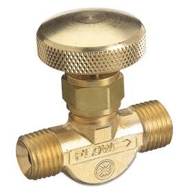 Everlast Powermts211si Brass Body Valve For Non-corrosive Gases 3000 Psig Inlet/outlet 1/4 In Npt M