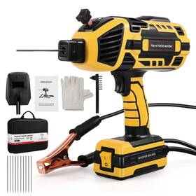 134090-2 Fahkns Handheld Welding Machine 110v Igbt Inverter Portable With 6