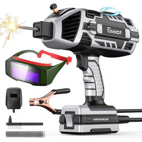 B0bx682lmc Faiuot 110v Portable Igbt Inverter Arc Welder Machine With Auto Darkening Goggles 3/32 Inch -1