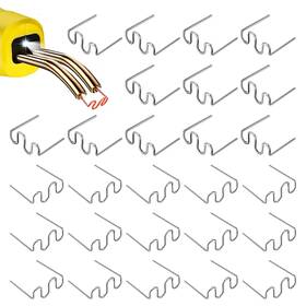 Dyl0058 Faiuot 1000pcs Welding Rods Hot Staples Plastic For Repair Car Bump