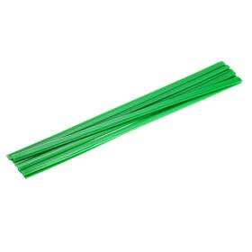 Fixinairp 678202395424 10 Pcs Green Plastic Welding Rods 9.5mm X 330mm Hdpe Flat 0.4inch 13inch
