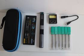 Hs-02 Fnirsi Hs02a Smart Electric Soldering Iron Pd 100w Constant Temperature Set