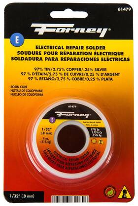 Forney 032277614796 61479 Lead Free Rosin Solder 1/32 Inch