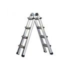Ft Scaffold 17 Extension Telescoping Multifunction Stairway Aluminum Ladder Step