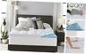 G-top-95140-qn-wht Dual Layer Gel Memory Foam Mattress Topper Enhanced Support Queen
