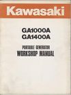 99924-2012 Ga1400a Ga1000a Portable Generator Manual Kawasaki Workshop