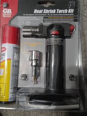 3643101 Gardner Bender Butane Professional Mini Torch Kit With Heat Shrink