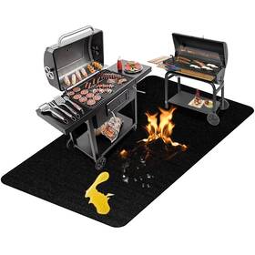 Garplaolao 658370668766 76x51 Inch Flame Retardant Fabric Welding Blanket Fireproof 0.5mm Thick Car