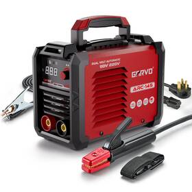 B0fd3635by Garvo 110v/220v Dual Voltage Portable Welding Machine145amp Arc Welder Mini