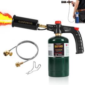 Gaspowor 783970190055 Powerful Grill Torch Charcoal Lighter Campfire Starter With Stainless Gaspowor 783970190055 Powerful Grill Torch Charcoal Lighter Campfire Starter With Stainless