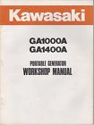 N99924-2012 Generator Ga1000a Manual 304 Workshop Portable Ga1400a Kawasaki