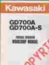 N99924-2014 Generator Kawasaki Workshop Portable Manual 302 Gd700a- Gd700a