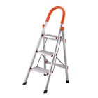 Generic 3 Step Ladder Aluminum Alloy 330 Lbs Handle Rail Lightweight 042 702534725014
