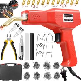 Ghguole 445038280209 150w Upgraded Plastic Welder Kit 800pcs Hot Stapler Welding Machine Car Red Ghguole 445038280209 150w Upgraded Plastic Welder Kit 800pcs Hot Stapler Welding Machine Car Red