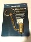 Ght-200y Goss Switchfire Heavy Duty Hand Torch Soldering Brazing With Twin