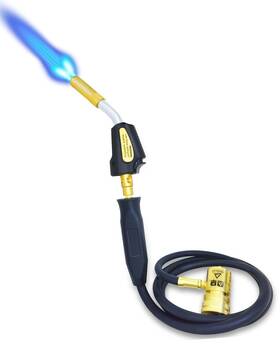 Gorfanty 717981469565 Propane Torch Head With 4.7ft Hose Map Mapp Gas Kit Turbo Self I